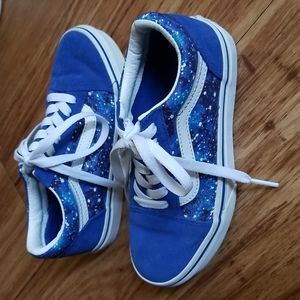 Glowing Galaxy Vans